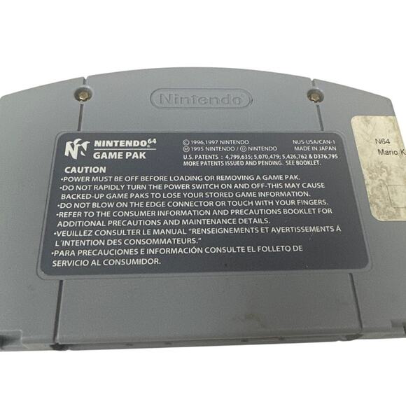 Nintendo 64 Mario Kart 64 Game Cartridge Authentic 1997 Works - Picture 3 of 5